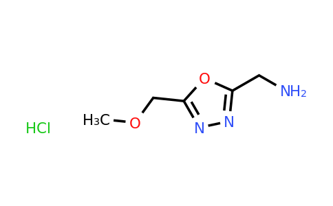 CAS 1384430-86-7 | [5-(methoxymethyl)-1,3,4-oxadiazol-2-yl]methanamine hydrochloride