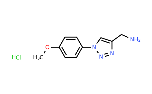 CAS 1384430-87-8 | [1-(4-methoxyphenyl)-1H-1,2,3-triazol-4-yl]methanamine hydrochloride
