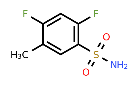 CAS 1384430-88-9 | 2,4-Difluoro-5-methylbenzenesulfonamide