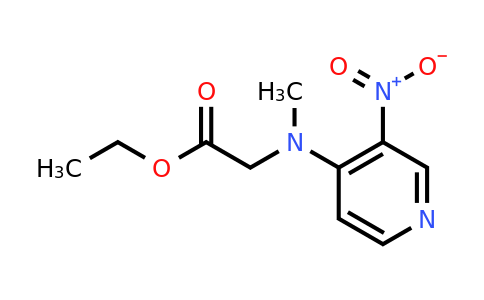 CAS 1384430-89-0 | ethyl 2-[methyl(3-nitropyridin-4-yl)amino]acetate