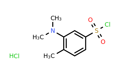 CAS 1384431-06-4 | 3-(dimethylamino)-4-methylbenzene-1-sulfonyl chloride hydrochloride