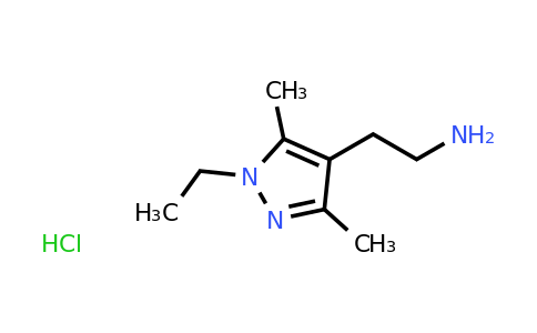 CAS 1384431-24-6 | 2-(1-ethyl-3,5-dimethyl-1H-pyrazol-4-yl)ethan-1-amine hydrochloride