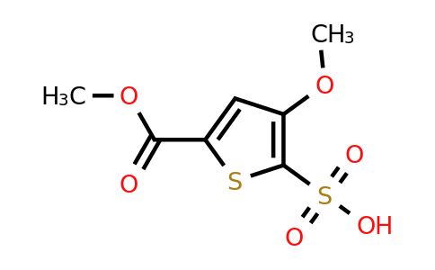 CAS 1384431-25-7 | 3-methoxy-5-(methoxycarbonyl)thiophene-2-sulfonic acid