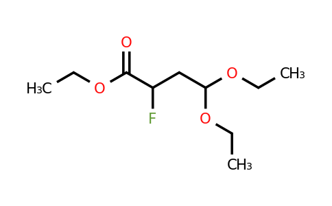 CAS 1384431-26-8 | ethyl 4,4-diethoxy-2-fluorobutanoate