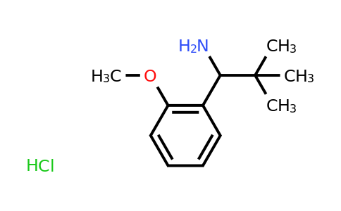 CAS 1384431-38-2 | 1-(2-methoxyphenyl)-2,2-dimethylpropan-1-amine hydrochloride