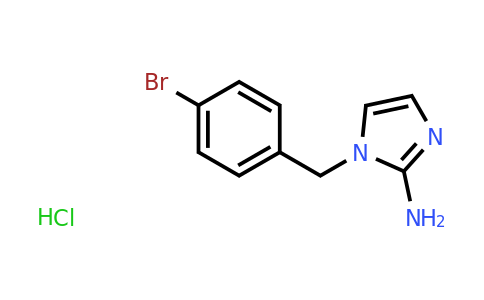 CAS 1384431-39-3 | 1-[(4-bromophenyl)methyl]-1H-imidazol-2-amine hydrochloride