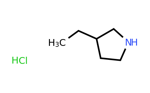 CAS 1384431-43-9 | 3-ethylpyrrolidine hydrochloride