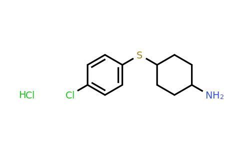 CAS 1384431-48-4 | 4-[(4-chlorophenyl)sulfanyl]cyclohexan-1-amine hydrochloride