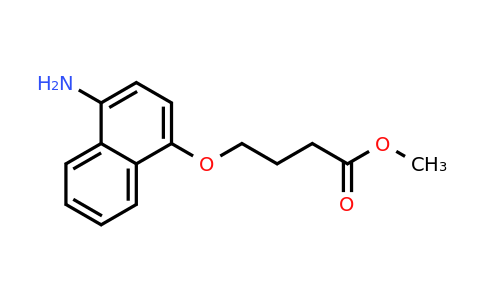 CAS 1384431-50-8 | methyl 4-[(4-aminonaphthalen-1-yl)oxy]butanoate