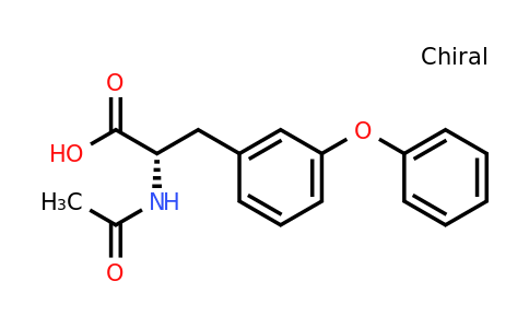 CAS 1384435-43-1 | (2S)-2-Acetamido-3-(3-phenoxyphenyl)propanoic acid