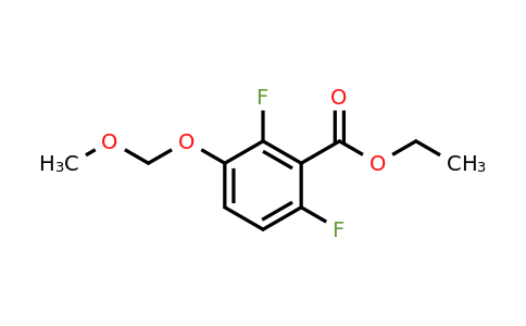 CAS 1384476-81-6 | ethyl 2,6-difluoro-3-(methoxymethoxy)benzoate