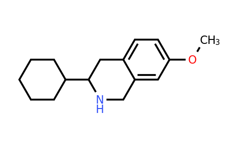 CAS 1384510-55-7 | 3-cyclohexyl-7-methoxy-1,2,3,4-tetrahydroisoquinoline