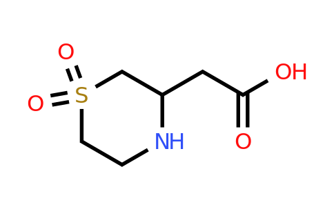 CAS 1384510-66-0 | 2-(1,1-dioxo-1lambda6-thiomorpholin-3-yl)acetic acid