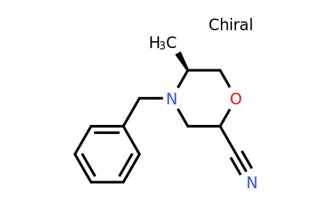 CAS 1384526-33-3 | (5S)-4-benzyl-5-methylmorpholine-2-carbonitrile