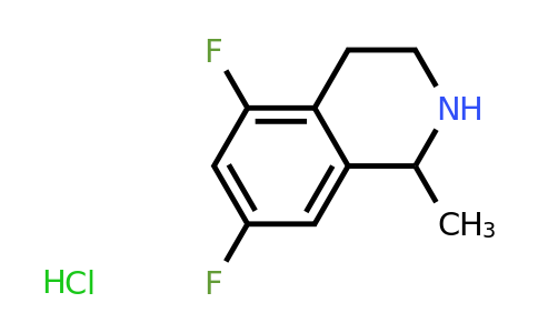 CAS 1384556-57-3 | 5,7-difluoro-1-methyl-1,2,3,4-tetrahydroisoquinoline hydrochloride