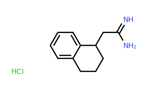 CAS 1384557-75-8 | 2-(1,2,3,4-tetrahydronaphthalen-1-yl)ethanimidamide hydrochloride