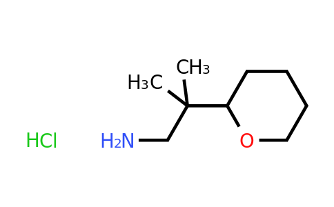 CAS 1384582-33-5 | 2-methyl-2-(oxan-2-yl)propan-1-amine hydrochloride