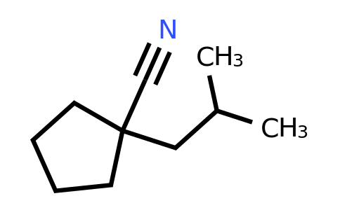 CAS 1384583-59-8 | 1-(2-methylpropyl)cyclopentane-1-carbonitrile