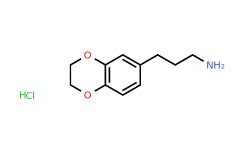 CAS 1384596-33-1 | 3-(2,3-dihydro-1,4-benzodioxin-6-yl)propan-1-amine hydrochloride
