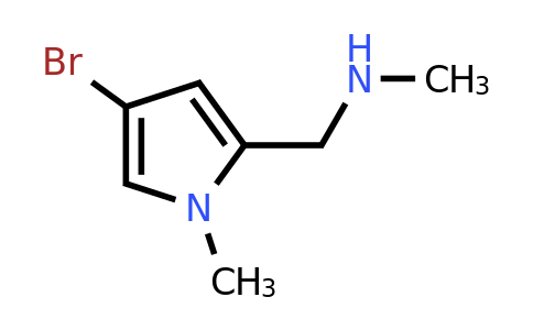 CAS 1384596-71-7 | 1-(4-Bromo-1-methyl-1H-pyrrol-2-yl)-N-methylmethanamine
