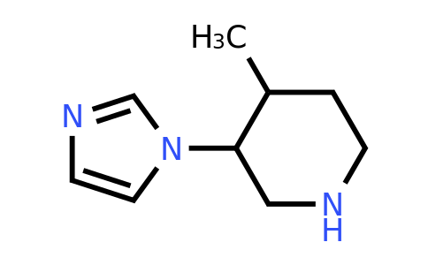 CAS 1384626-30-5 | 3-(1H-imidazol-1-yl)-4-methylpiperidine