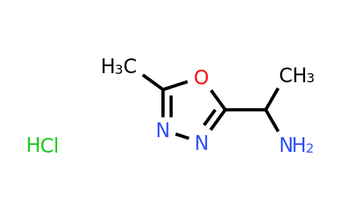 CAS 1384662-01-4 | 1-(5-methyl-1,3,4-oxadiazol-2-yl)ethan-1-amine hydrochloride