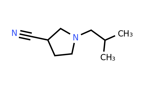 CAS 1384682-39-6 | 1-(2-methylpropyl)pyrrolidine-3-carbonitrile