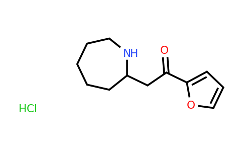 CAS 1384702-33-3 | 2-(azepan-2-yl)-1-(furan-2-yl)ethan-1-one hydrochloride