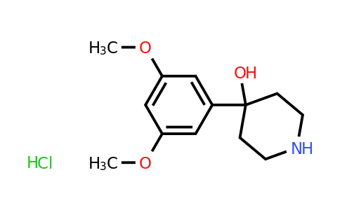 CAS 1384705-18-3 | 4-(3,5-dimethoxyphenyl)piperidin-4-ol hydrochloride