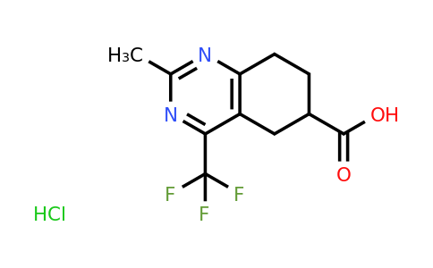 CAS 1384707-94-1 | 2-methyl-4-(trifluoromethyl)-5,6,7,8-tetrahydroquinazoline-6-carboxylic acid hydrochloride