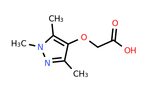 CAS 1384713-18-1 | 2-[(trimethyl-1H-pyrazol-4-yl)oxy]acetic acid