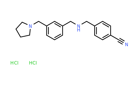 CAS 1384715-28-9 | 4-{[({3-[(pyrrolidin-1-yl)methyl]phenyl}methyl)amino]methyl}benzonitrile dihydrochloride