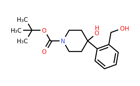 CAS 1384724-11-1 | tert-butyl 4-hydroxy-4-[2-(hydroxymethyl)phenyl]piperidine-1-carboxylate