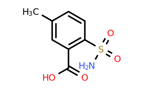 CAS 1384725-79-4 | 5-methyl-2-sulfamoylbenzoic acid