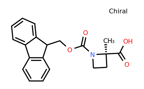 CAS 1384745-43-0 | (2R)-1-(9H-fluoren-9-ylmethoxycarbonyl)-2-methyl-azetidine-2-carboxylic acid