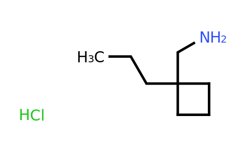 CAS 1384745-74-7 | 1-(1-propylcyclobutyl)methanamine hydrochloride