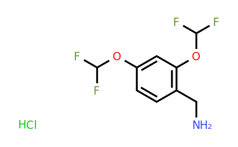 CAS 1384748-17-7 | [2,4-bis(difluoromethoxy)phenyl]methanamine hydrochloride