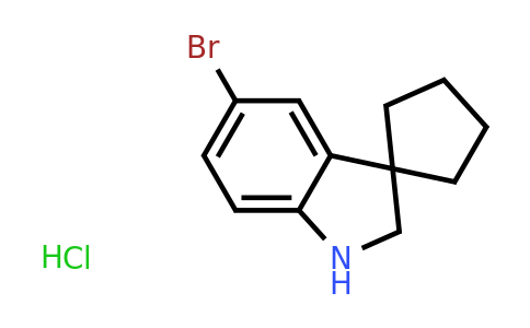 CAS 1384800-79-6 | 5'-bromo-1',2'-dihydrospiro[cyclopentane-1,3'-indole] hydrochloride