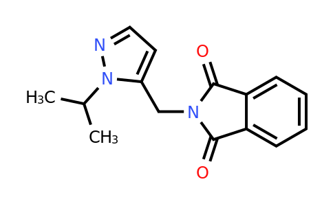 CAS 1384856-36-3 | 2-((1-Isopropyl-1H-pyrazol-5-yl)methyl)isoindoline-1,3-dione