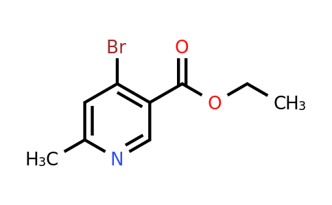 CAS 1384871-32-2 | ethyl 4-bromo-6-methylpyridine-3-carboxylate