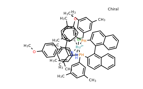 CAS 1384974-38-2 | Chloro{(R)-(+)-2,2'-bis[di(3,5-xylyl)phosphino]-1,1'-binaphthyl}[(2R)-(-)-1-(4-methoxyphenyl)-1-(4-methoxyphenyl-kC)-3-methyl-1,2-butanediamine]ruthenium(II)