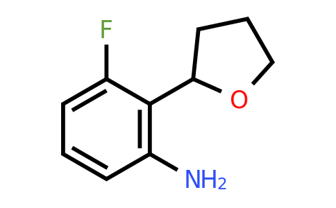 CAS 1384984-24-0 | 3-fluoro-2-(oxolan-2-yl)aniline