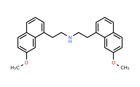 CAS 1385018-57-4 | bis(2-(7-methoxynaphthalen-1-yl)ethyl)amine