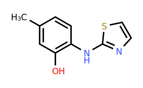 CAS 138511-81-6 | 5-methyl-2-[(1,3-thiazol-2-yl)amino]phenol