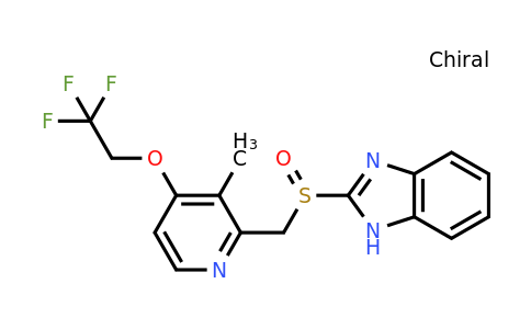 CAS 138530-95-7 | (S)-2-(((3-Methyl-4-(2,2,2-trifluoroethoxy)pyridin-2-yl)methyl)sulfinyl)-1H-benzo[d]imidazole