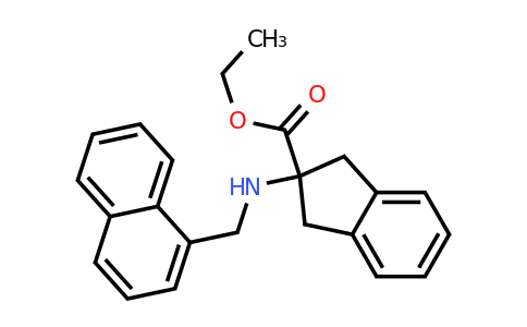 CAS 1385585-13-6 | ethyl 2-{[(naphthalen-1-yl)methyl]amino}-2,3-dihydro-1H-indene-2-carboxylate