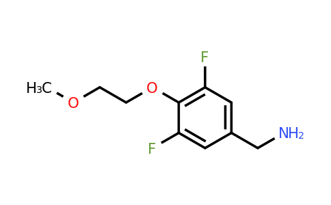 CAS 1385696-39-8 | (3,5-Difluoro-4-(2-methoxyethoxy)phenyl)methanamine