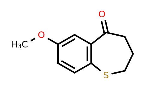 CAS 138610-37-4 | 7-methoxy-2,3,4,5-tetrahydro-1-benzothiepin-5-one