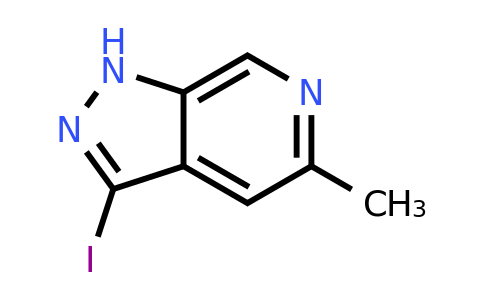 CAS 1386457-82-4 | 3-iodo-5-methyl-1H-pyrazolo[3,4-c]pyridine