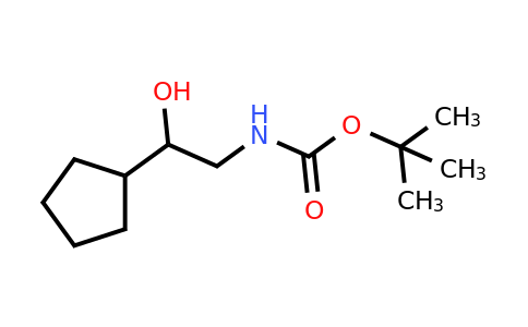 CAS 1386982-25-7 | 1-Cyclopentyl-2-(Boc-amino)ethanol